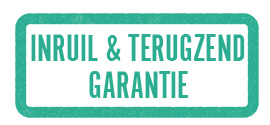 Inruil & terugzendgarantie stempel - Alensa