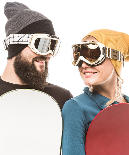 Voor ski en snowboard