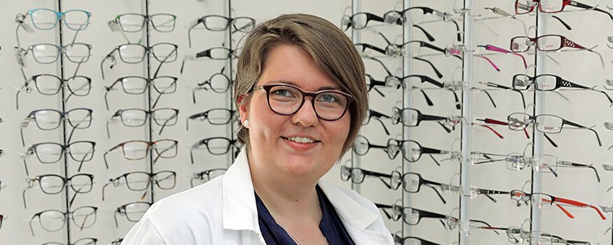 Onze Alensa optometrist Kristýna Štěbetáková