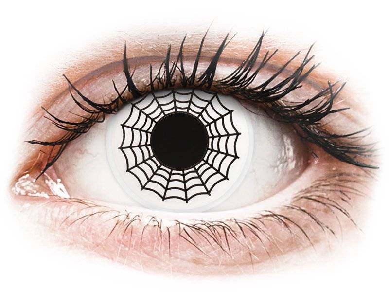 Colourvue Crazy Lens Spider Zonder Sterke 2 Lenzen huismerk kopen in de aanbieding