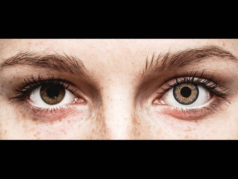 Grijze contactlenzen - met sterkte - ColourVUE Glamour (2 kleurlenzen)