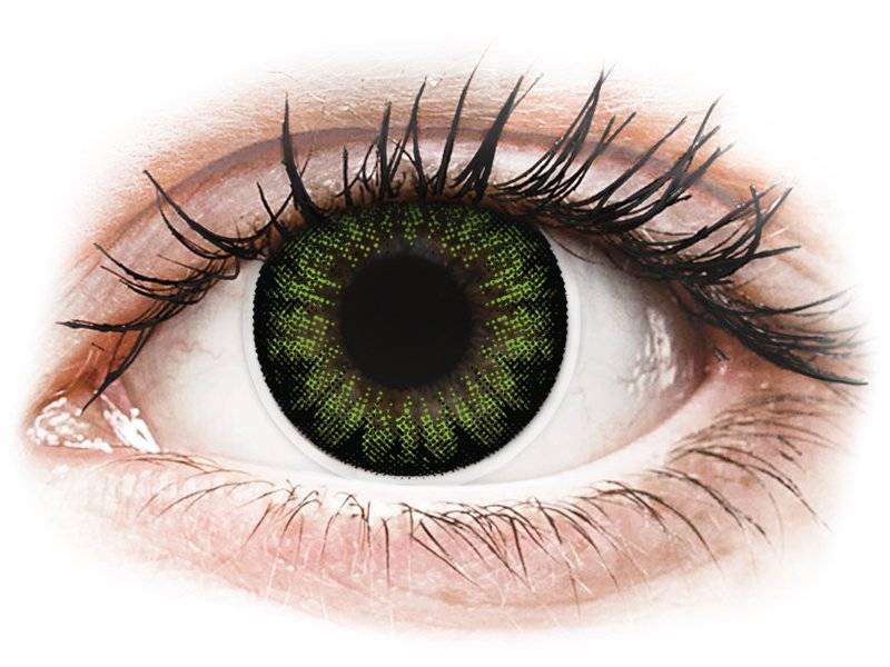 Colourvue Bigeyes Party Green Zonder Sterke 2 Lenzen huismerk kopen in de aanbieding