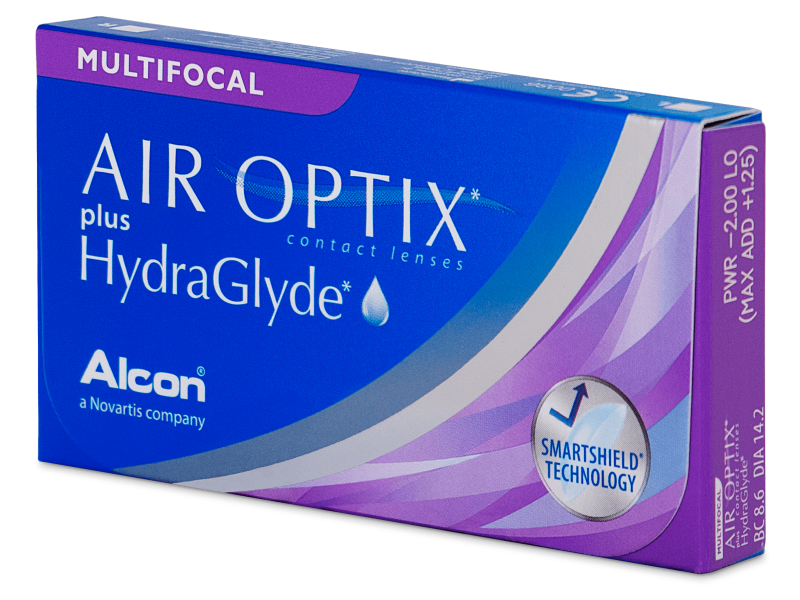 Air Optix Plus Hydraglyde Multifocal 3 Lenzen huismerk kopen in de aanbieding