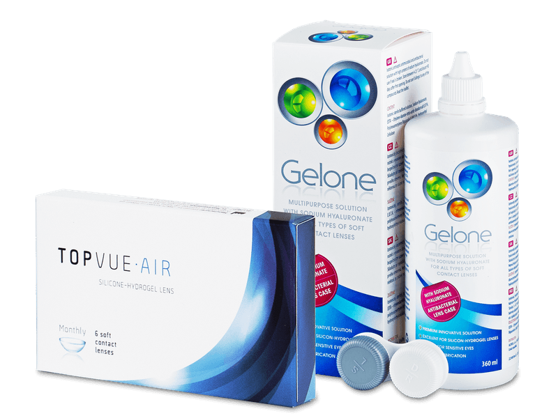 Topvue Air 6 Lenzen Gelone 360 Ml huismerk kopen in de aanbieding