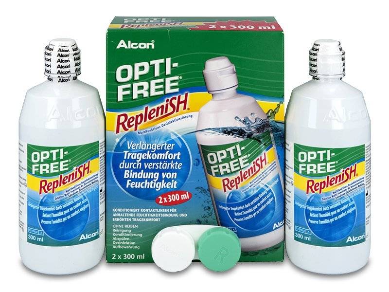 Opti Free Replenish 2 X 300 Ml huismerk kopen in de aanbieding