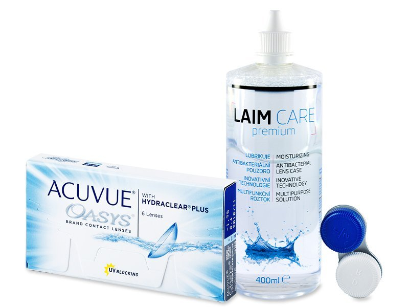 Acuvue Oasys 6 Lenzen Laim Care 400 Ml huismerk kopen in de aanbieding