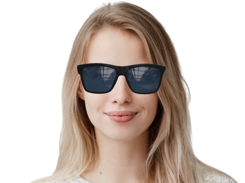 Polaroid PLD 2050/S Mannen Zonnebril Zwart 55 - Inclusief Beschermhoes