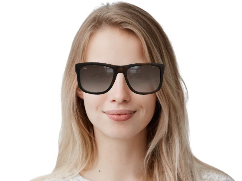 Ray ban shop justin women's