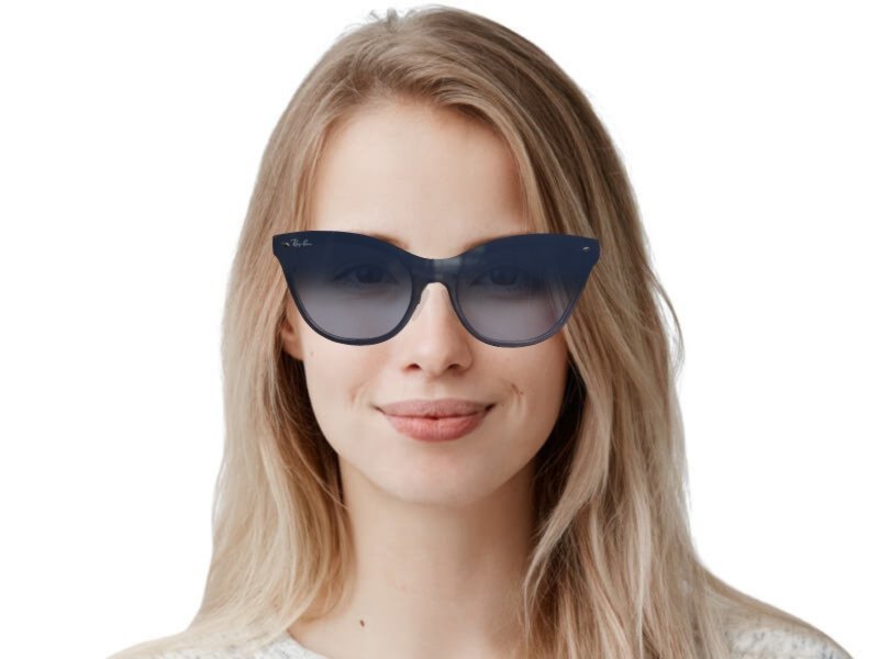 Ray ban blaze cat shop eye black
