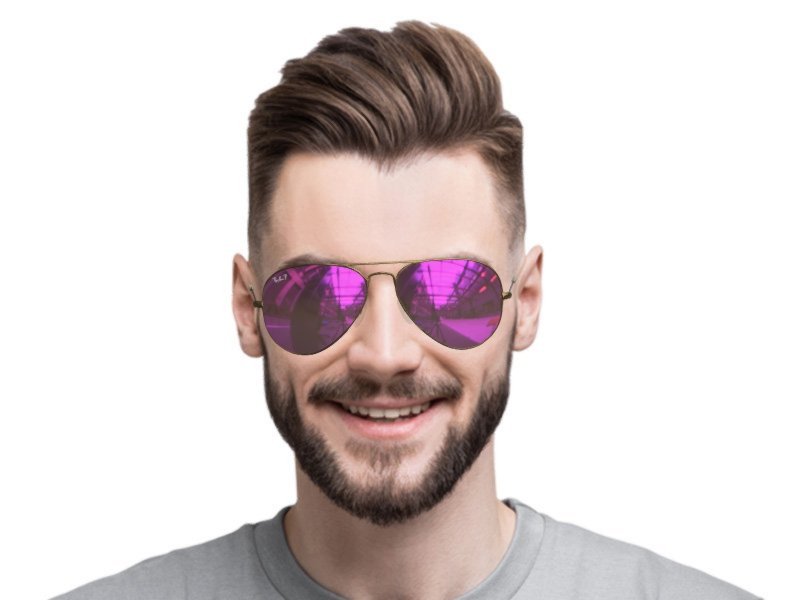 Ray ban sales aviator lens
