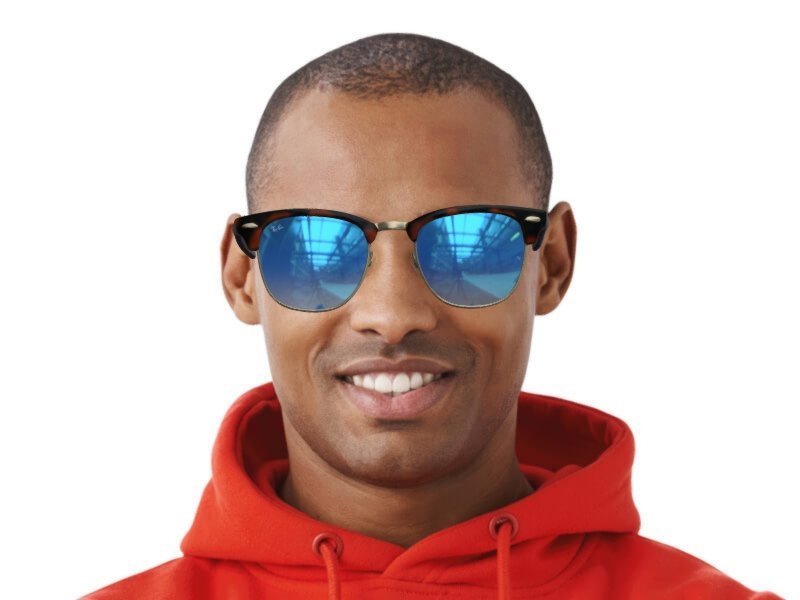 Ray Ban Clubmaster Flash Lenses RB3016 990 7Q Alensa Nederland