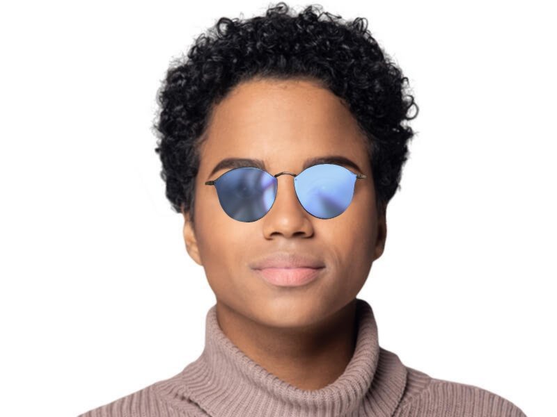 Ray ban round sales blaze