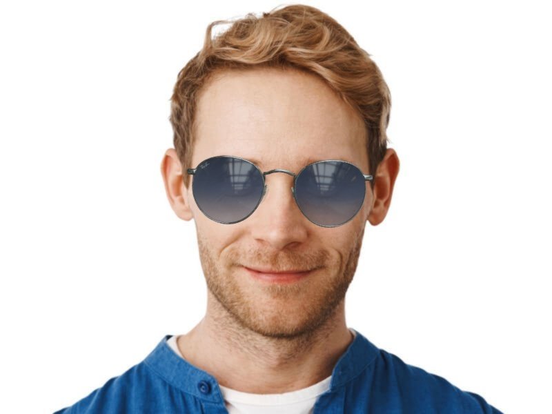 Ray-Ban Round Metal RB3447 906515